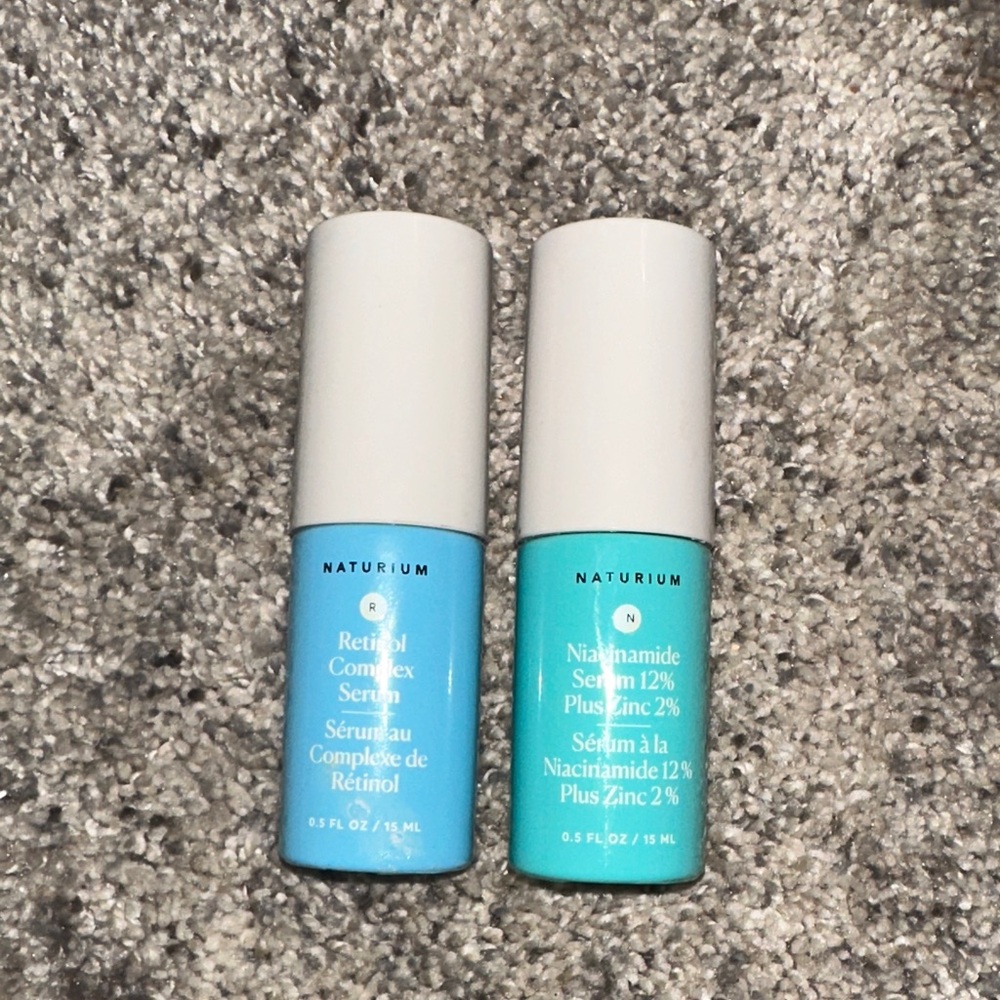 Naturium Skincare Serum Set - Blue and White